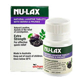 NU-LAX Lecon Tablets Prune Flavor Enhanced Edition 40 Tablets Assists in relief in constipation,constipation relief,issues,Natural Laxative