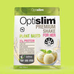 Optislim For Her Plant Based Vegan Shake Vanilla 826g