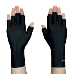 AllCare Oedema Glove Black 3/4 Finger - Single 9l Splinting Bath,Glove,Glove Black 3/4 Finger,gloves,Heat Pan,Heat Pan Liners,Hinged Lid,Manosplint,Medical Devices,Netting,Oedema Glove,Oedema Glove Black 3/4 Finger,Pan Netting,Splint Pan Netting