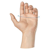 AllCare Oedema Glove Black 3/4 Finger - Single 9l Splinting Bath,Glove,Glove Black 3/4 Finger,gloves,Heat Pan,Heat Pan Liners,Hinged Lid,Manosplint,Medical Devices,Netting,Oedema Glove,Oedema Glove Black 3/4 Finger,Pan Netting,Splint Pan Netting