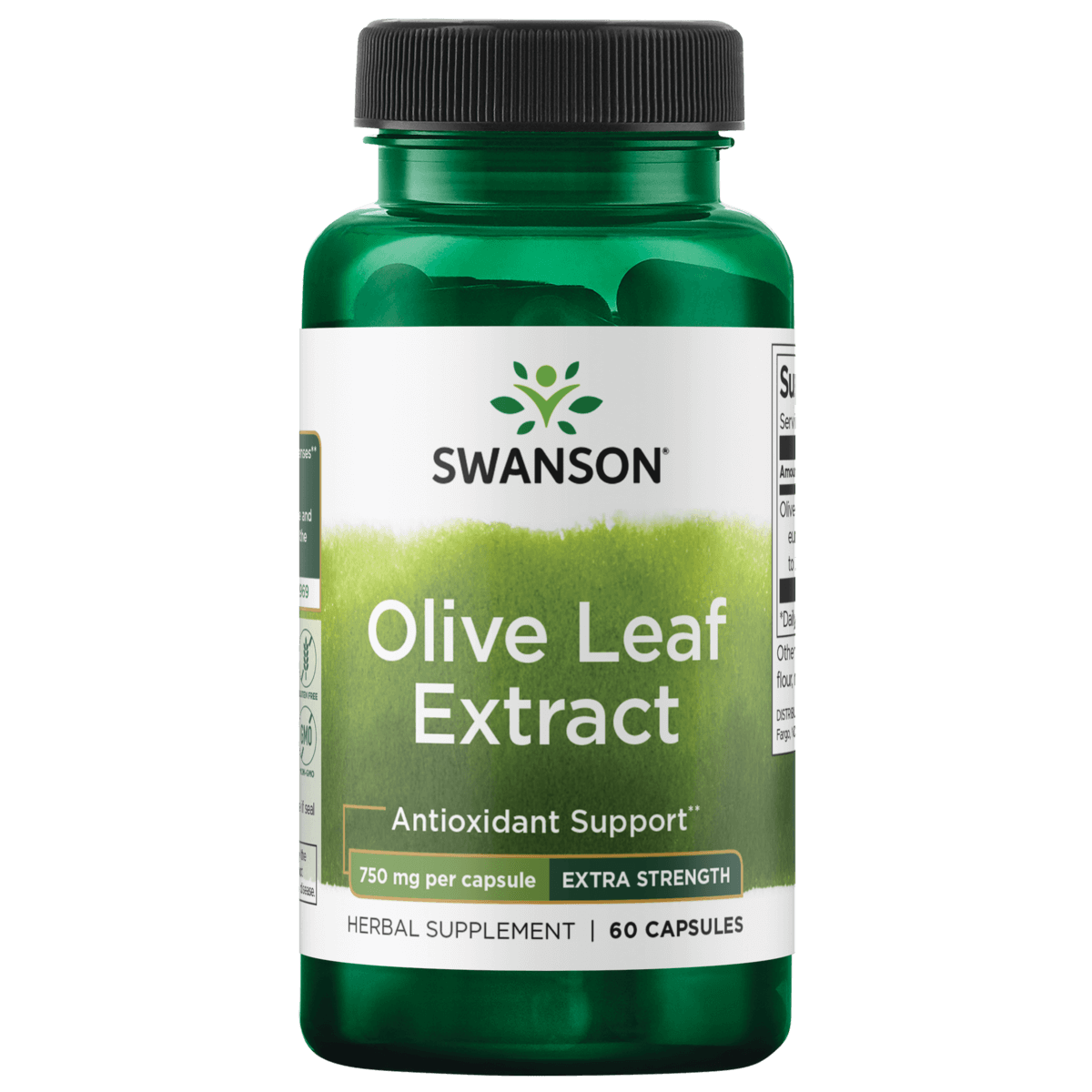Swanson Olive Leaf Extract - Extra Strength 750mg 60 Caps bone,boost energy production,cardiovascular health,Cellular Energy Production,Chlorophyll,cholesterol,cholesterol levels,detox,detox heavy metals,Detoxification,Detoxification Digestion,Detoxifying