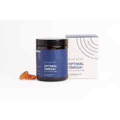 Eimele Optimal Omega+ 60 Caps Sustainable Plant Based Omega 3 With EPA And DHA For General Health