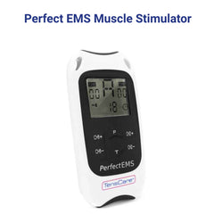 TenseCare Perfect EMS Muscle Stimulator Tones Muscles And Supports Recovery EMS Therapy Device (Dual-Channel)