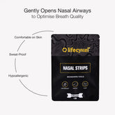 Life Cykel Nasal Strips Daily Comfort Enhanced Airflow For Restful Sleep 30 Pack