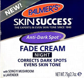 Palmers Skin Success Anti Dark Spot Fade Cream Night 75gm cheaper than bargain chemist,cheaper than chemist warehouse,cheaper than pharmacy direct,fade cream,fade cream night,issues,palmers,skin success
