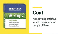 Enzymedica pH-Strips 120 Strips | Urine & Saliva pH Testing Strips