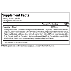 Codeage Polyphenols Broad Spectrum Antioxidant Digestive Capsules 120