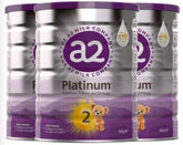 A2 PLATINUM Platinum high-end infant formula milk powder 2 sections (new version) 3 cans per box demineralised whey powder,Infant Milk Powder,issues,lactose,Milk solids,naturally produce milk,whey protein concentrate,whole milk