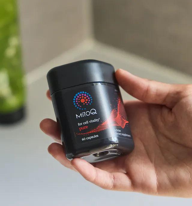 MitoQ Pure Cellular Energy To Support Organ Health 5mg 60 Capsules triple pack total 180 capsules - DominionRoadPharmacy