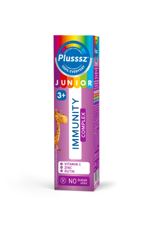 Plusssz Junior Immunity Complex Effervescent Tablets 20 Pack