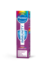 Plusssz 100% Immunity Effervescent Tablets 20 Pack
