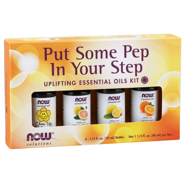 NOW Essential Oils Kit Aroma,aromaganic,aromatic,citrus oils,cleansing,Cold Pressed Oils,Echinacea,energizing aroma,EO Kit,Essential Oils Kit,freshening and cleansing,GMP,Halal,Immune Support Supports healthy immune system,issues,non-GMO,popular energizin