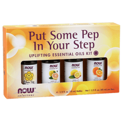NOW Essential Oils Kit Aroma,aromaganic,aromatic,citrus oils,cleansing,Cold Pressed Oils,Echinacea,energizing aroma,EO Kit,Essential Oils Kit,freshening and cleansing,GMP,Halal,Immune Support Supports healthy immune system,issues,non-GMO,popular energizin