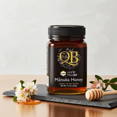 QB Manuka Honey UMF 5+ 500g Premium New Zealand Mānuka Immune Support And Natural Antibacterial Quality