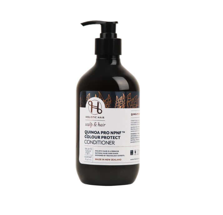 Holistic Quinoa Pro NPNF™ Colour Protect Conditioner Aids Styling,benefits of hair,Chemically treated hair,Colour Protect Conditioner,Colour Protect Shampoo,colour retention,Coloured hair,Conditions and Combats frizz,Curly hair,Damaged hair,dehydrated hai