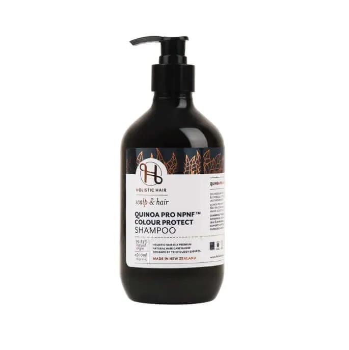 Holistic Quinoa Pro NPNF™ Colour Protect Shampoo Aids Styling,benefits of hair,Chemically treated hair,Colour Protect Shampoo,colour retention,Coloured hair,Conditions and Combats frizz,Curly hair,Damaged hair,dehydrated hair,Directions for U,dry hair,dry