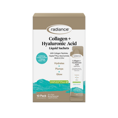 Radiance Collagen + Hyaluronic Acid Liquid Sachets 10x25ml