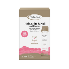 Radiance Hair, Skin & Nail Liquid Sachets 10x25ml