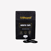 Life Cykel Mouth Tape 30 Pack Supports Nasal Breathing For Better Sleep And Restful Night