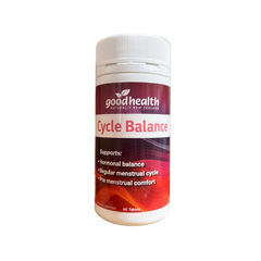 Good Health Cycle Balance 60 Tablets Cycle Balance,Hormonal balance,Hormonal support,issues,Mood support,Period and premenstrual comfort support,Period comfort,Preconception care,Premenstrual comfort,Regular menstrual cycle