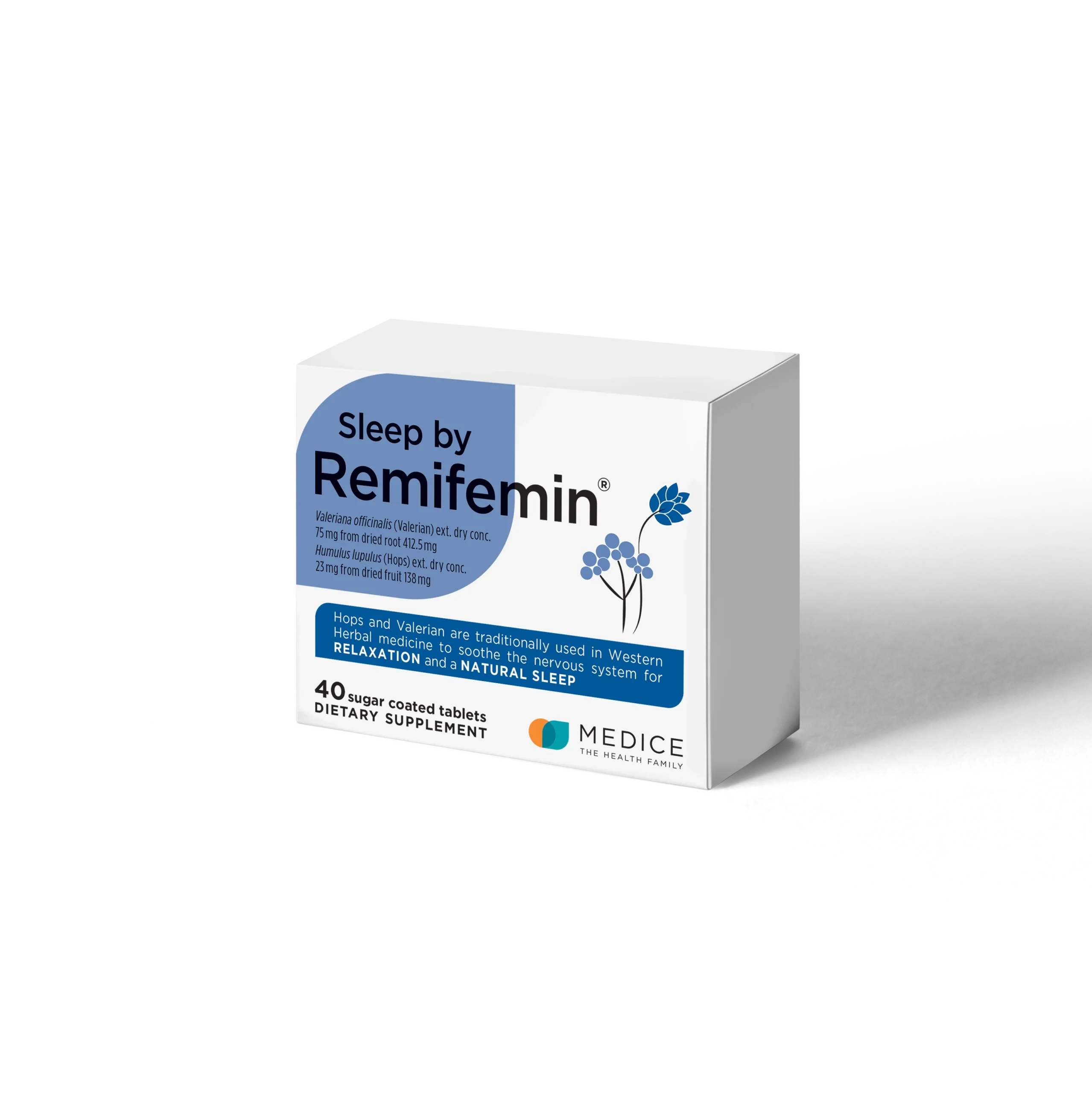 Remifemin Sleep 40 tablets herbal supplements,menopause relief,natural sleep aid,night relaxation,optimized,Remifemin Sleep
