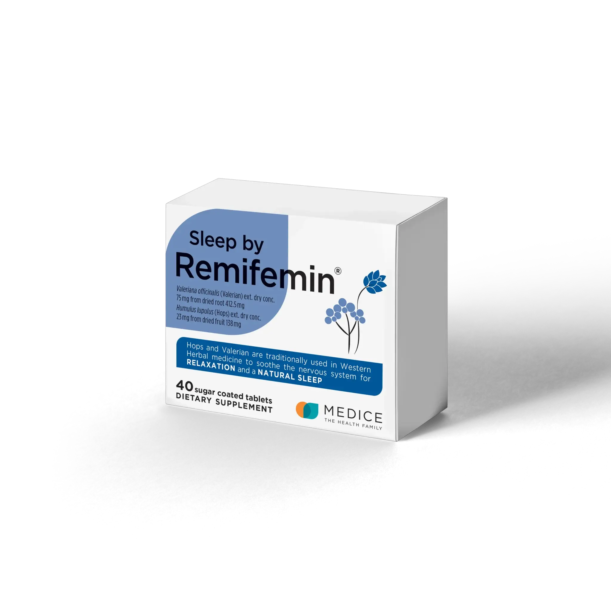 Remifemin Sleep 40 tablets herbal supplements,menopause relief,natural sleep aid,night relaxation,optimized,Remifemin Sleep