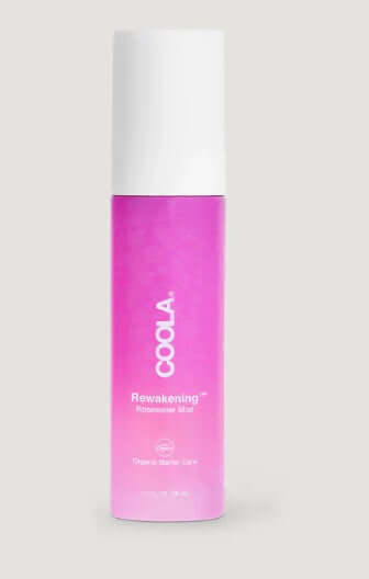 Coola Rewakening Rosewater Mist hydrated,issues,leaving it dewy,organic mist,refreshes the skin
