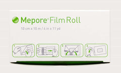 Mepore Roll 6cm x 7cm - BX100 Absorb Wound Fluid,absorbent dressing,adhesive dressing waterproof pad,breathable,breathable transparent film,cuts,dressing,dressing tape,Flexible fluid,friction injuries,gentle to the skin,Highly breathable transparent film,is