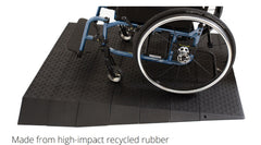 Pride Rubber Threshold Ramp hidden dovetail locking system,home accessibility solution Ramp,indoors or outdoors Ramp,issues,modular design Ramps,Pride Mobility Ramp,Pride Rubber Threshold Ramp,Ramp Rise,Rubber Threshold Ramp,Slip resistant Ramp,Threshold