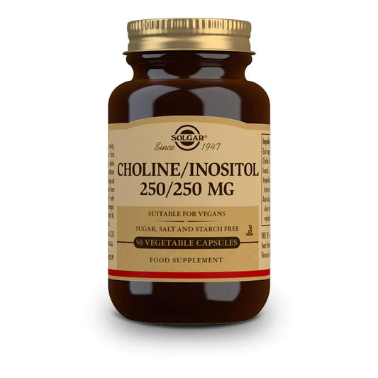 Choline/Inositol 250mg vegtable caps