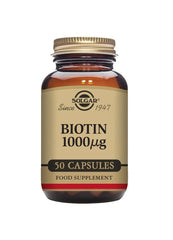 Solgar Biotin 1000 mcg vegetable 50 capsules biotin,issues,multivitamins,Now Vitamins,solgar,solgar biotin,vitamins,vitamins and minerals,Vitamins and Supplements,vitamins minerals
