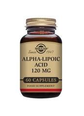 Solgar Alpha Lipoic Acid 120mg 60 capsules alpha lipoic acid,alpha lipoid acid,issues,solgar,solgar acidophilus,Solgar nz