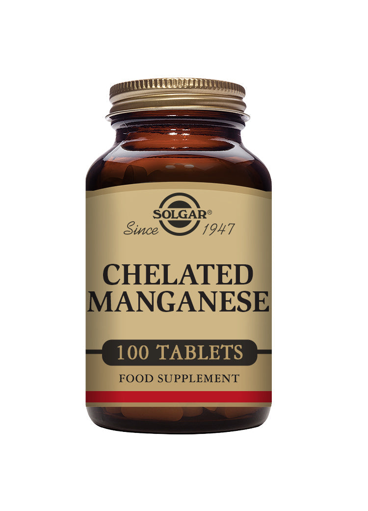 Solgar Chelated Manganese 100 tablets cheated manganese,daily vitamins,issues,manganese,Multi vitamins,multivitamins,solgar,vitamins,vitamins and minerals,Vitamins and Supplements,vitamins minerals
