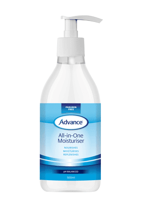Advance® All-in-One Moisturiser All-in-One Moisturiser,dry skin,issues,Moisturising,Nourishing,Paraben Free,PH Balanced,replenish and moisturise,Replenishing,sensitive skin