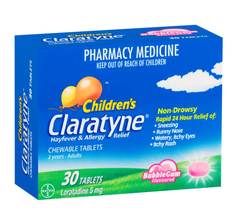 claratyne childrens chewable bubblegum 30 allergen support,allergens,allergens from foods,Allergic reactions,allergic rhinitis,allergies,allergy,allergy eyes,Allergy from Plants,Allergy medicine,Allergy Relief,Allergy tested,Allermed Relief Spray,allersoo