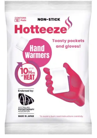Hotteeze Hand Warmers Long-Lasting Heat Hand Warmers