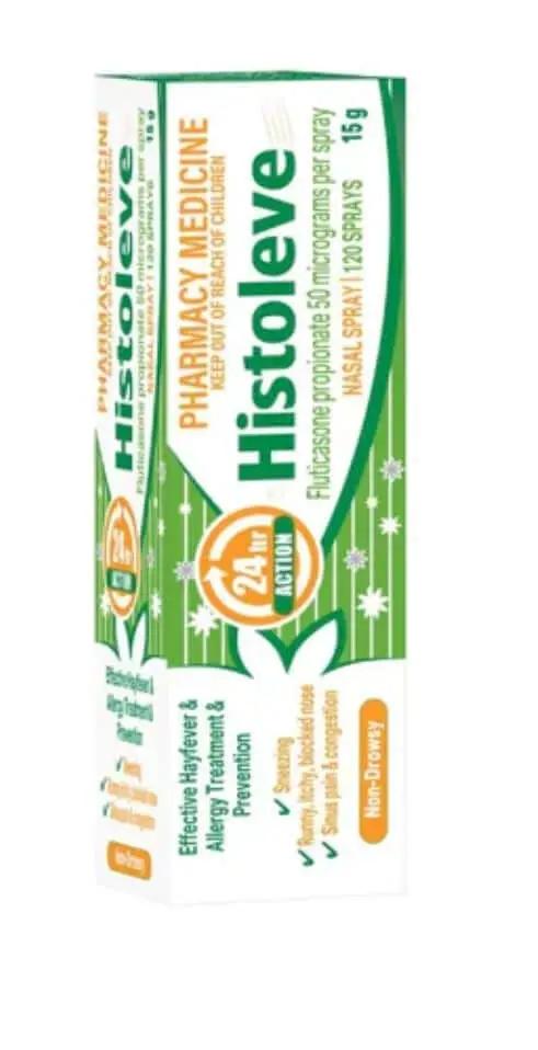 Histoleve Allergy and Hayfever 24hr Action Nasal Spray 24-Hour Relief Sneezing, Runny Nose and Congestion (120 Doses)