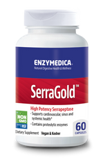 Enzymedica SerraGold 60 capsules Enzymedica,Enzymedica Serragold,issues,serragold