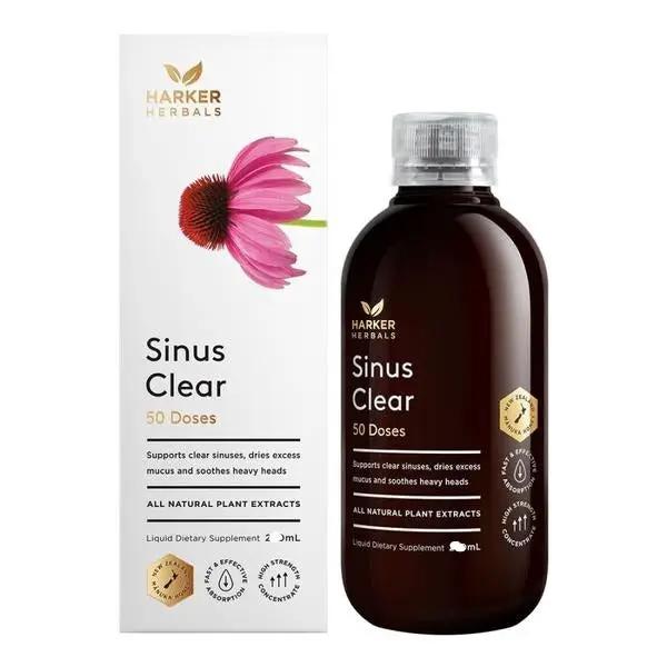 Harker Herbals Sinus Clear 200ml - Natural Relief for Sinus Health Harker Herbals,natural sinus relief,optimized,Sinus Clear,sinus health