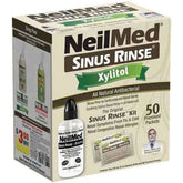 Neil Med Sinus Rinse Xylitol Kit 50ct congestion of the Sinus,Daily Nasal Hygiene,Dryness,google,Moisturization,Nasal Allergies,Nasal Irritation,Nasal Stuffiness,Post-Nasal Drip,Saline Nasal Irrigation,sinus,sinus cleanse,Sinus Congestion,sinus pain,Sinus