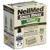 Neil Med Sinus Rinse Xylitol Kit 50ct congestion of the Sinus,Daily Nasal Hygiene,Dryness,google,Moisturization,Nasal Allergies,Nasal Irritation,Nasal Stuffiness,Post-Nasal Drip,Saline Nasal Irrigation,sinus,sinus cleanse,Sinus Congestion,sinus pain,Sinus