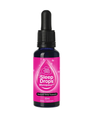 Sleepdrops Menopauzz 30ml 7 Homeopathic Preparations,8 Herbal Medicine,Food grade ethanol,support perimenopausal and menopausal women to sleep through Menopause