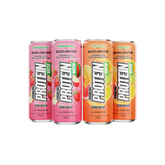 Muscle Nation Sparkling Protein Water Zero Sugar (Box Of 12)