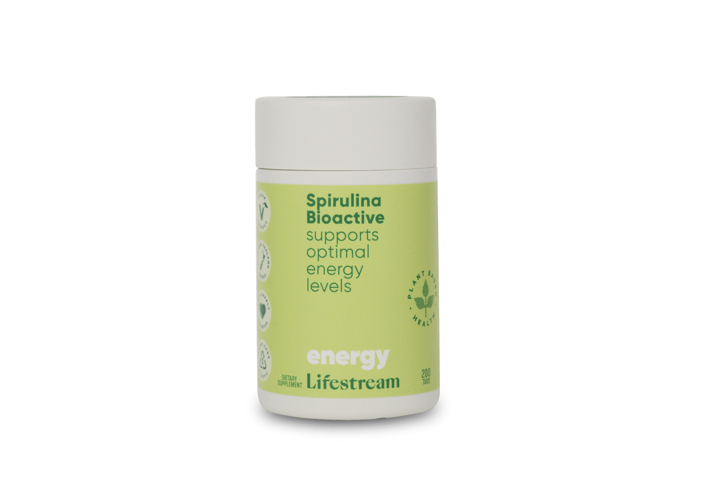 Lifestream Bioactive Spirulina Balance 500mg 200 Tablets - DominionRoadPharmacy