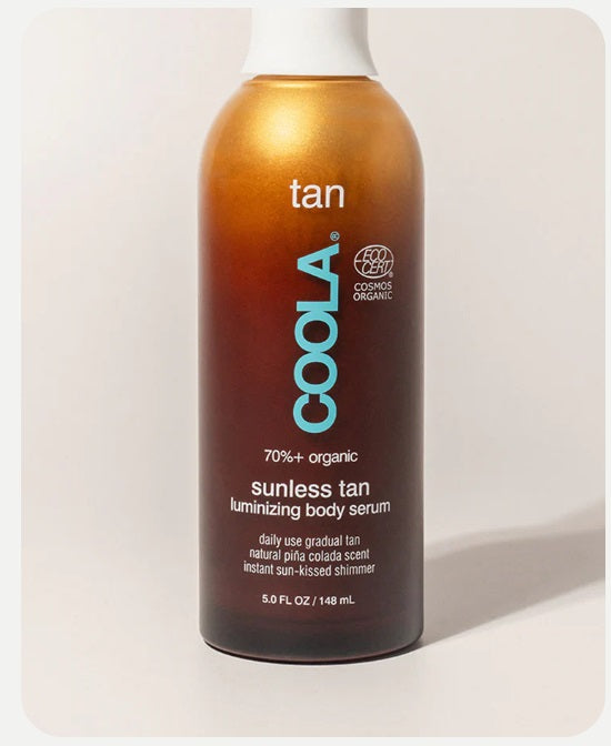 Coola Sunless Tan Luminizing Body Serum instantly illuminates,issues,natural-looking tan over time,sensuous body serum,Sunless Tan Luminizing Body Serum