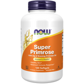 Now Super Primrose 1300mg 120SG hexane-free,hormones,immunity,issues,skin,support cyclical breast tenderness,Supports PMS and temperature balance,women
