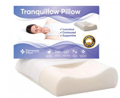 TRANQUILLOW CONTOURED SUPPORT PILLOW CONTOURED SUPPORT PILLOW,issues,neck and cradles the head,TRANQUILLOW