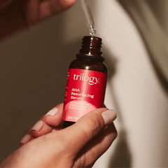 Trilogy AHA Resurfacing Serum 30ml 20mL,AHA Resurfacing Serum,Even And brighter skin,Face Serum,issues,refining serum,Resurfacing Serum,smoothing serum,Trilogy CoQ10 Booster Oil,uneven skin tone