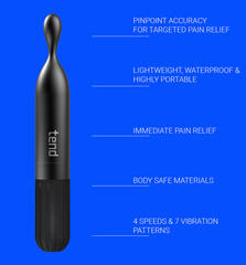 Tend Focus Spot Targeted Muscle Relief arthritis,arthritis joint pain,concentrated therapy,issues,massage gun,Muscle Knots,plantar fasciitis,Plantar Fasciitis Orthotic,Post-exercise Recovery,Repetitive Strain Injuries,Sprains and Strains,Tendinitis