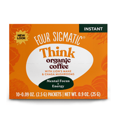 Four Sigmatic Think Organic Coffee (Instant) 10 Sachets Brews dark and nutty,issues,mushroom coffee,organic,Think Organic Coffee (Instant)